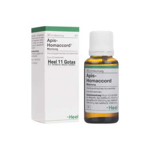 MEDICAMENTOS APIS HOMACCORD (Frasco X 30 ml) HEEL ALERGIAS E IRRITACIONES