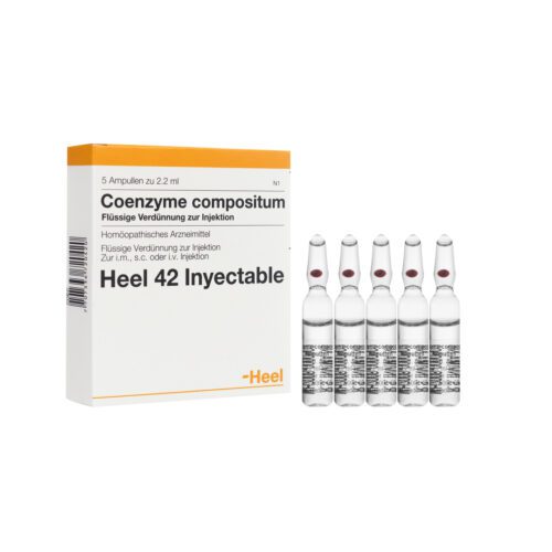 COENZYME COMPOSITUM AMPOLLA X 2 ML HEEL (Caja x 5 Ampollas)