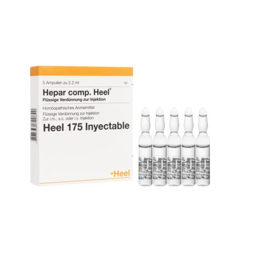 HEPAR COMPOSITUM AMPOLLA X 2 ML HEEL (Caja x 5 Ampollas)