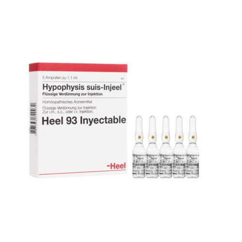 HYPOPHYSIS SUIS AMPOLLA X 1 ML HEEL (Caja x 5 Ampollas)