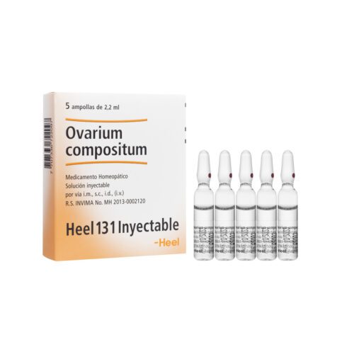 OVARIUM COMPOSITUM AMPOLLA X 2 ML HEEL (Caja x 5 Ampollas)