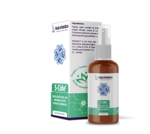 MEDICAMENTOS S-CIDE (Spray Oral X 20 ml) NUTRABIOTICS DOLOR DE GARGANTA