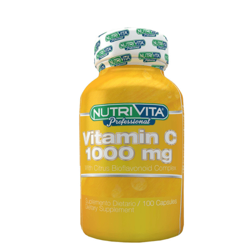 SALUD Y NUTRICIÓN VITAMINA C 1000 MG (Capsulas X 100) NUTRIVITA ANTIOXIDANTE