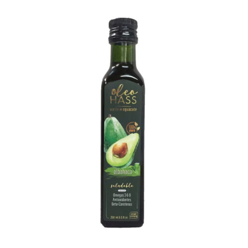 ACEITE DE AGUACATE CON OLIVA (Botella X 250 ml) OLEO HASS