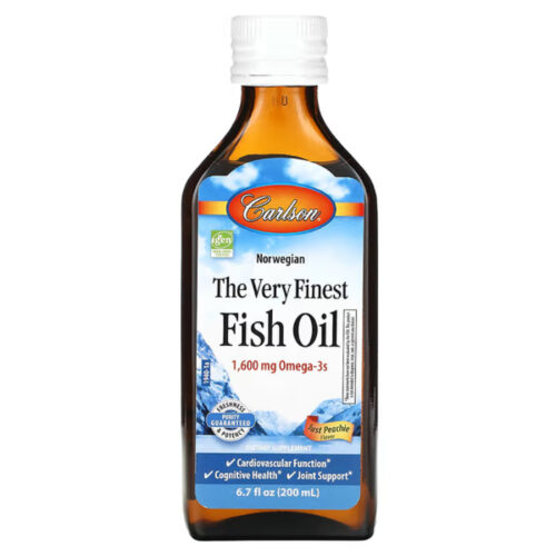 Fish Oil Omega 3, Epa Y Dha Carlson Labs. Noruego Certificado Ifos x 200 ml FORMULABS