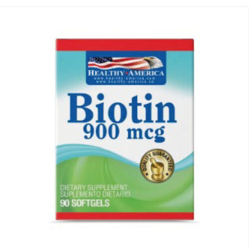 SALUD Y NUTRICIÓN BIOTIN 900MCG X 90 CAPS HEALTHY AMERICA