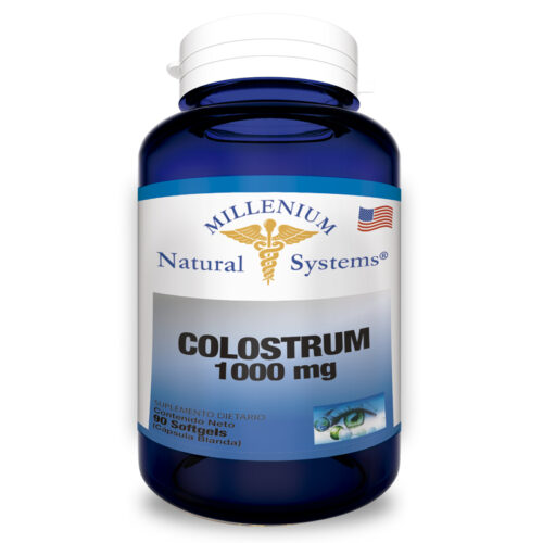 SALUD Y NUTRICIÓN COLOSTRUM 1.000 mg x 90 Soft NATURAL SYSTEM