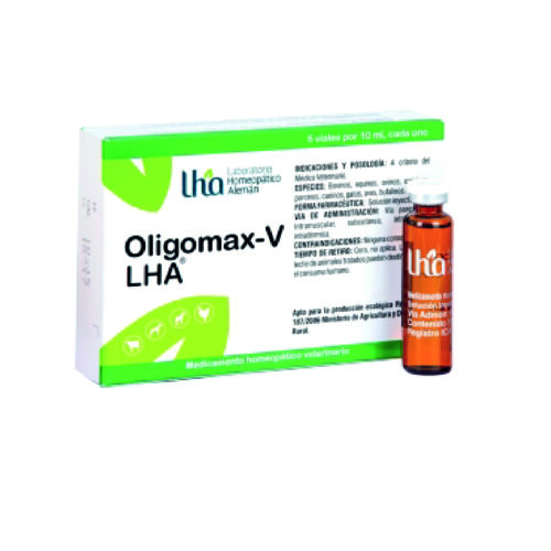 OLIGOMAX-V VIALES X 10 ML (Caja x 5 Viales) LHA