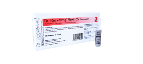MEDICAMENTOS R27 RENOCALCIN X 10 AMPOLLAS (Dr. Reckeweg) FUNCIONAMIENTO RENAL