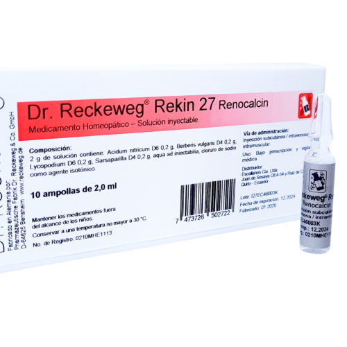 R27 RENOCALCIN X 10 AMPOLLAS (Dr. Reckeweg)