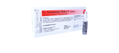 MEDICAMENTOS R5 GASTREU X 10 AMPOLLAS (Dr. Reckeweg) RECKEWEG