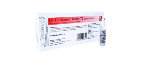 MEDICAMENTOS R73 SPONDARTHRIN X 10 AMPOLLAS (Dr. Reckeweg) FUNCIONAMIENTO DEL ORGANISMO
