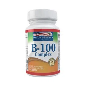 SALUD Y NUTRICIÓN B-100 COMPLEX (X 50 TABS) Healthy America HEALTHY AMERICA