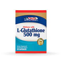 SALUD Y NUTRICIÓN WHITONE WITH L-GLUTATHIONE 500 MG (X 30 CAPSULAS) Healthy America HEALTHY AMERICA