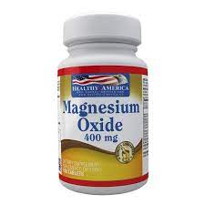 MAGSIUM, MAGNESIUM OXIDE 400 MG (X 100 TABS) Healthy America