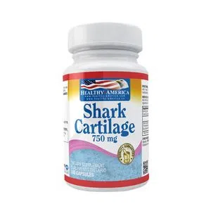 SALUD Y NUTRICIÓN SHARK CARTILAGE 750mg (X 100 CAPSULAS) Healthy America HEALTHY AMERICA