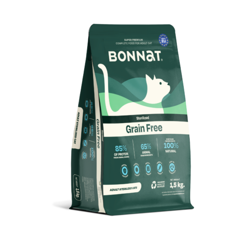 BONNAT GRAIN FREE FELINE STERILIZED 1,5 KG